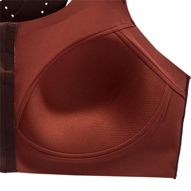 Brooks Dare Zip Run חזיית 2.0 Run צימוק-קרח כחול-נחושת