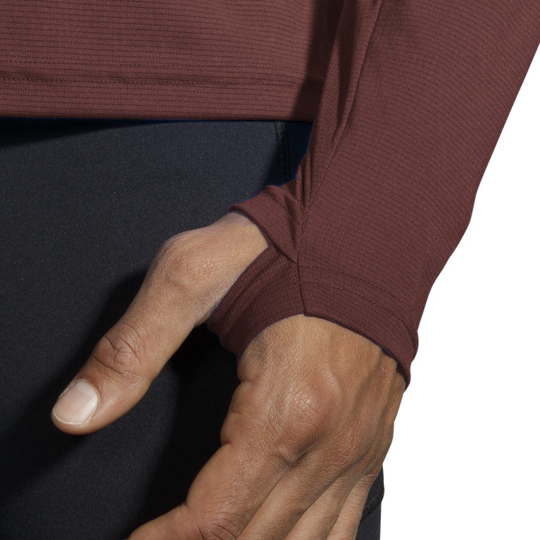 ברוקס אווירה שרוול ארוך לרוץ צימוק