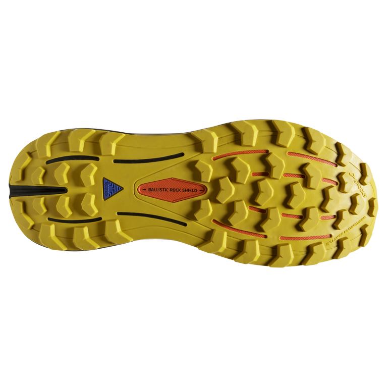 Brooks Cascadia 16 צהוב-גרנדין