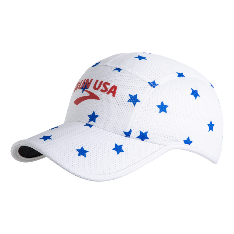 Brooks Tempo Hat Blue Star-brooks Run Usa