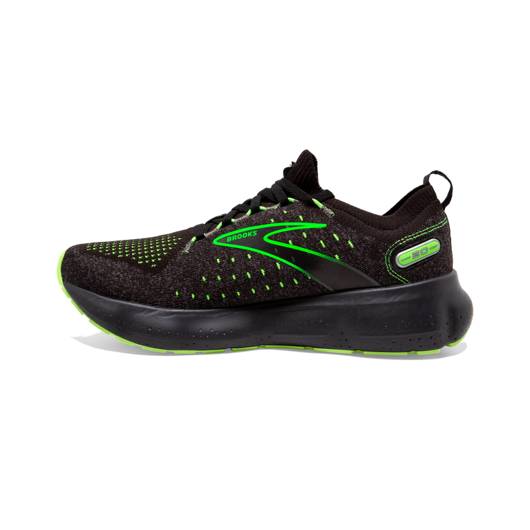 Brooks גליצרין Stealthfit 20 שממית שחורה-ירוקה