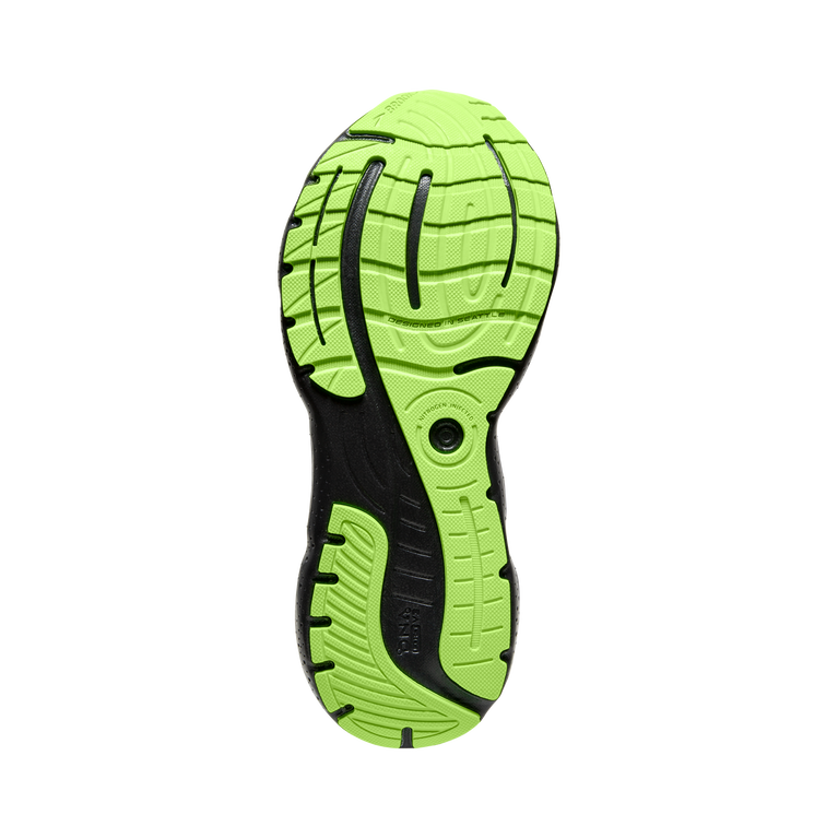 Brooks גליצרין Stealthfit 20 שממית שחורה-ירוקה