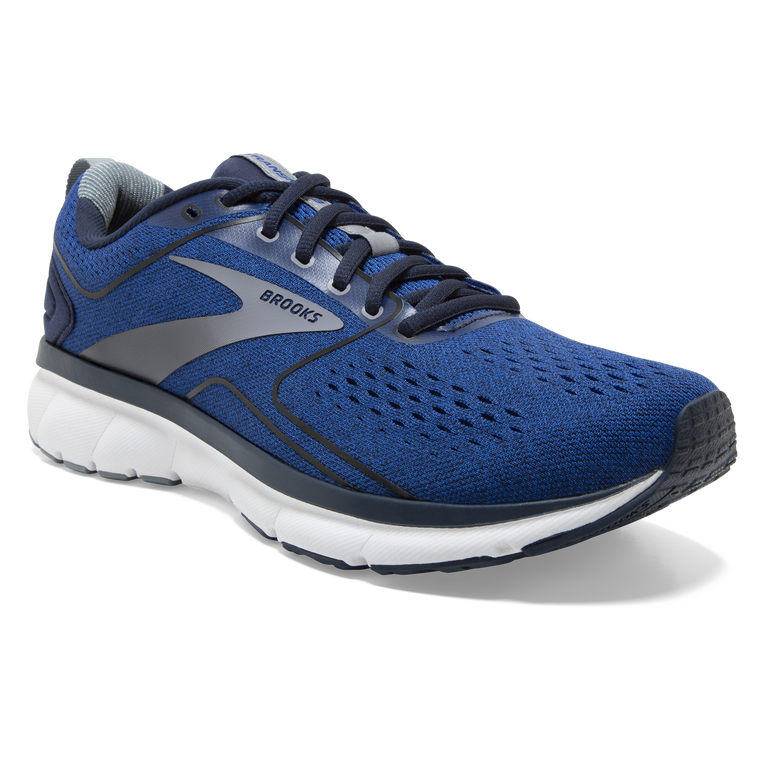 Brooks משדר 3 גולשים באינטרנט-navy בלייזר-אפור