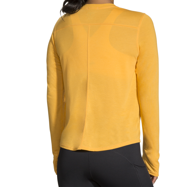 Brooks Trot Happy Distance Graphic Ls נשים סתוונית-משתה מצב