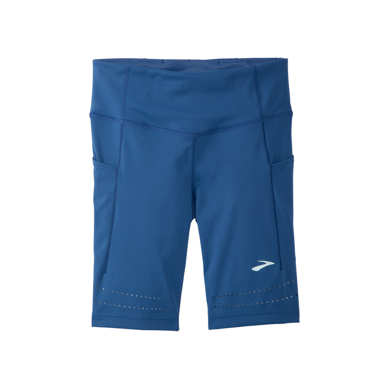 שיטת Brooks 8 אינץ' קצר אפר כחול והדוק