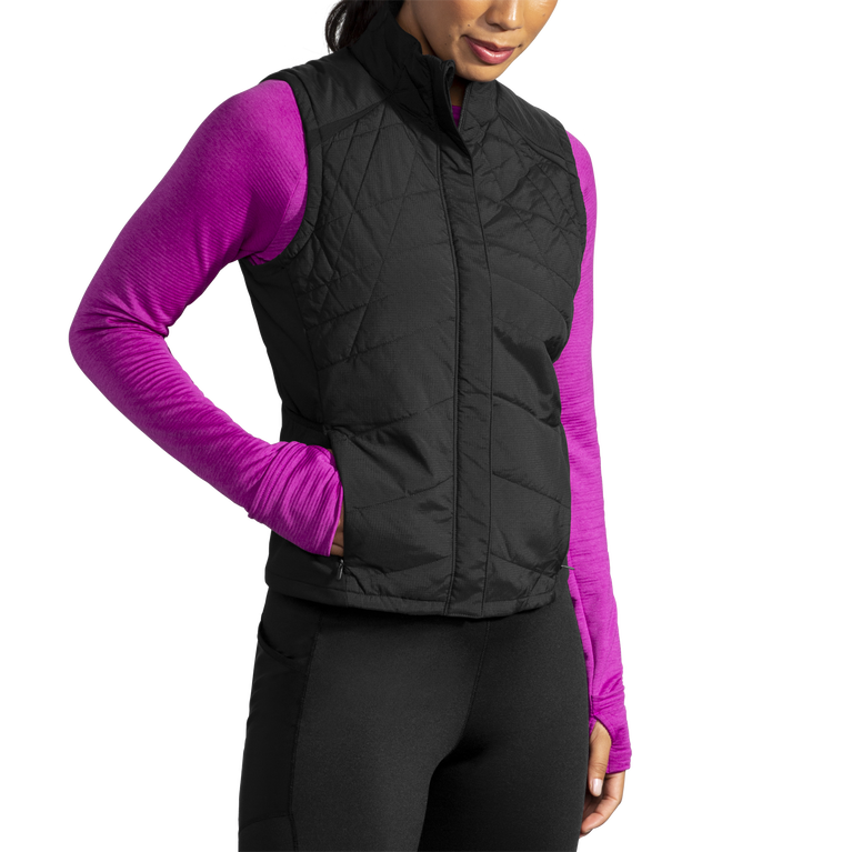 Brooks Shield אפוד היברידי נשים שחור