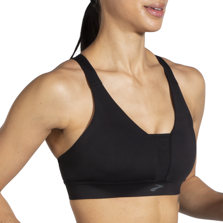 Brooks Drive Plunge Run חזייה שחורה