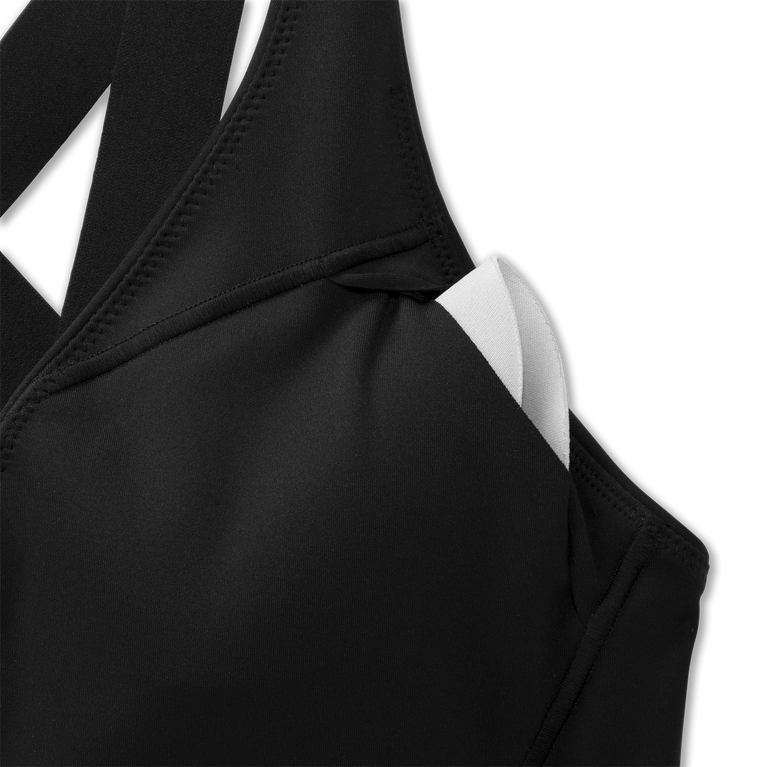 Brooks Drive Plunge Run חזייה שחורה