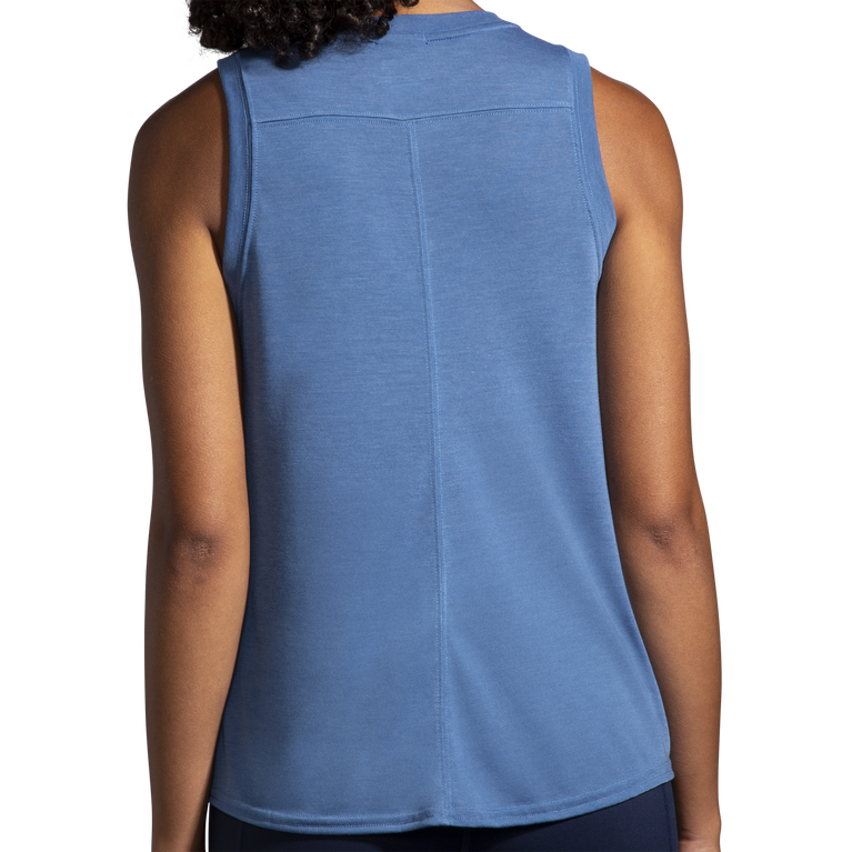 ברוקס מרחק טנק אברש כחול אפר