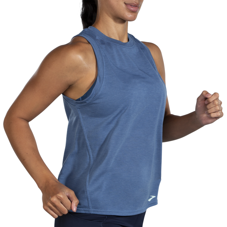 ברוקס מרחק טנק אברש כחול אפר