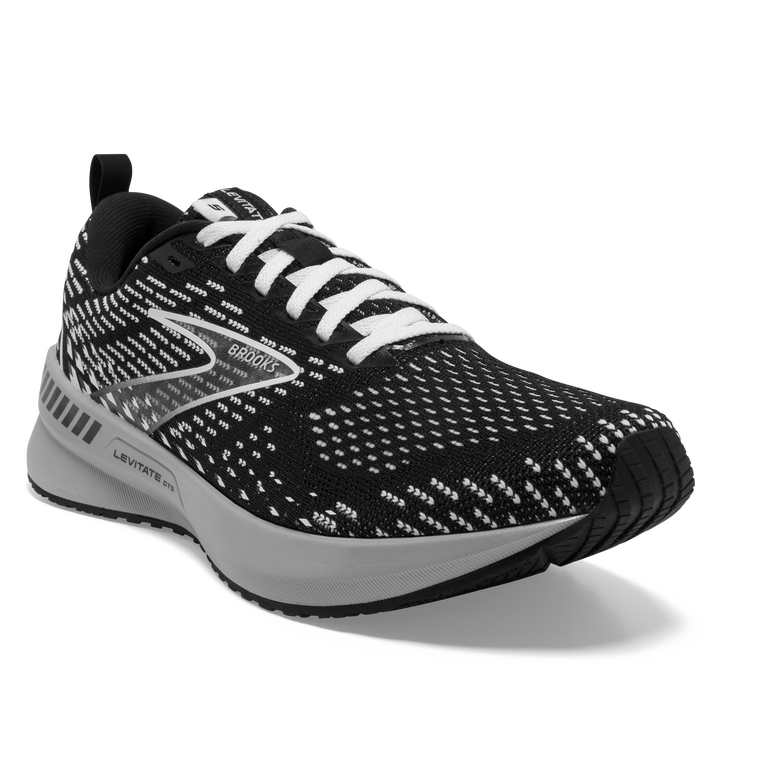 Brooks Levitate Gts 5 שחור-אפור-לבן