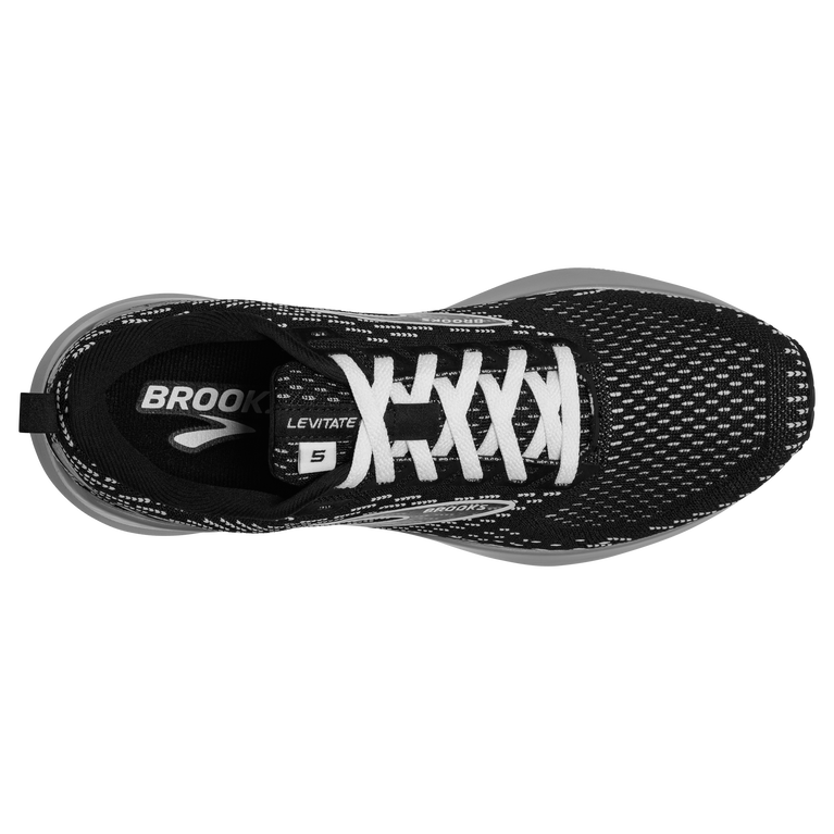 Brooks Levitate Gts 5 שחור-אפור-לבן