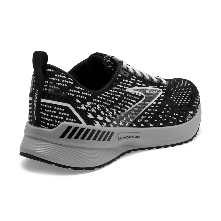 Brooks Levitate Gts 5 שחור-אפור-לבן