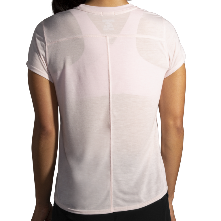 Brooks מרחק גרפי שרוול קצר ורדים-ברוקס פועל