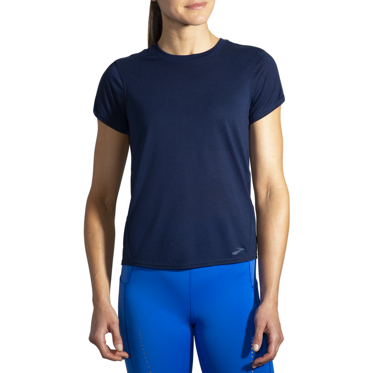 ברוקס מרחק שרוול קצר צי