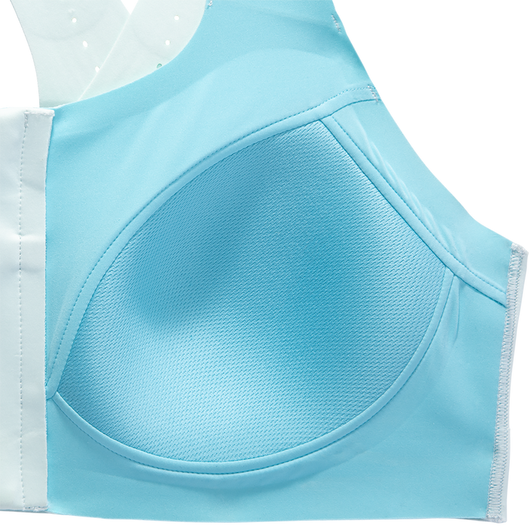 Brooks Dare Zip Run חזיית 2.0 קרח כחול-חי צהבהב