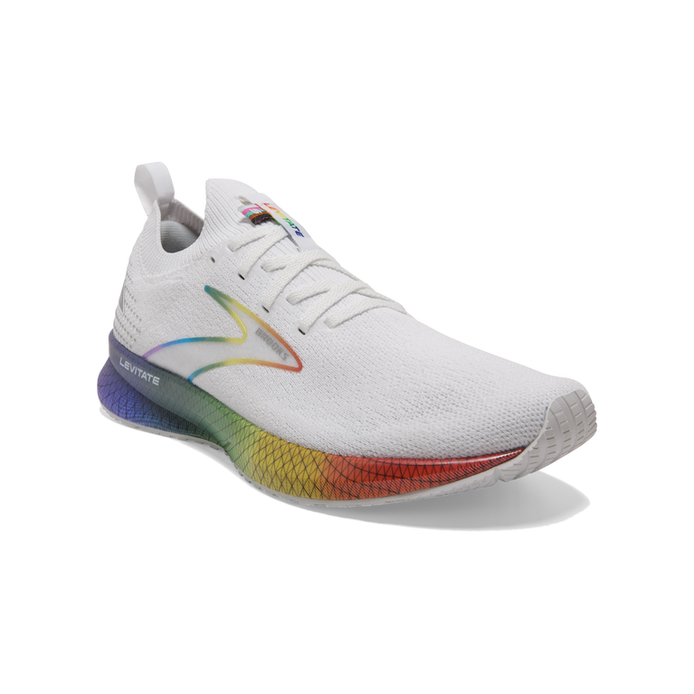 Brooks Levitate Stealthfit 5 White-multi