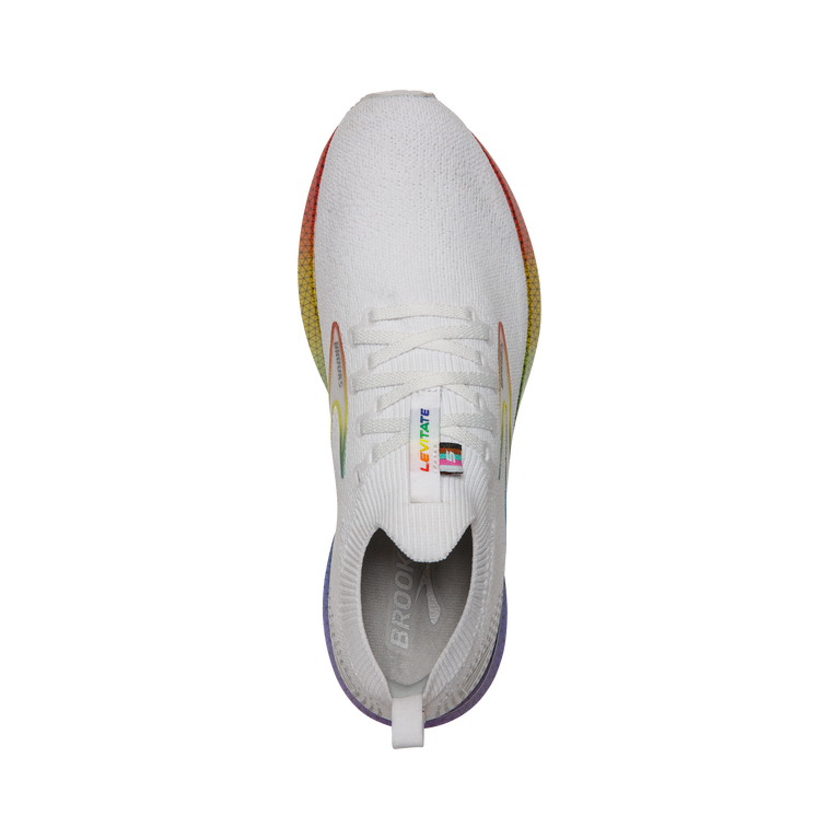 Brooks Levitate Stealthfit 5 White-multi
