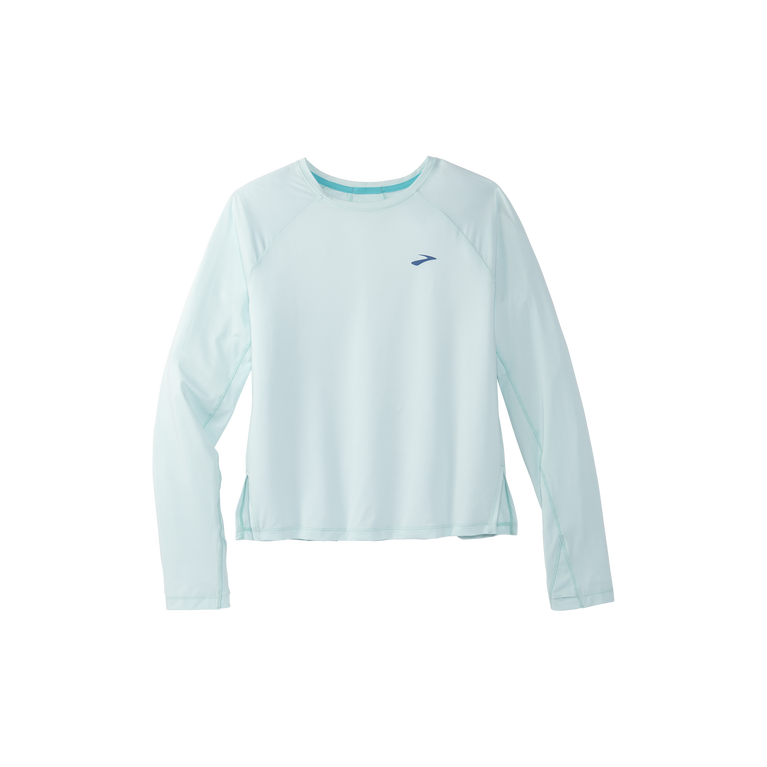 Brooks Sprint חינם שרוול ארוך קרח כחול