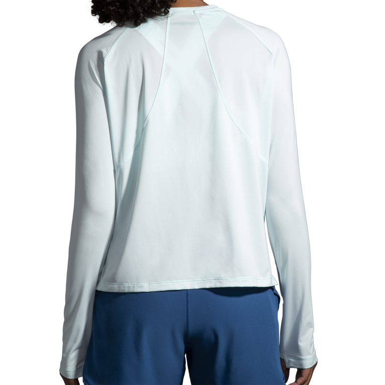 Brooks Sprint חינם שרוול ארוך קרח כחול