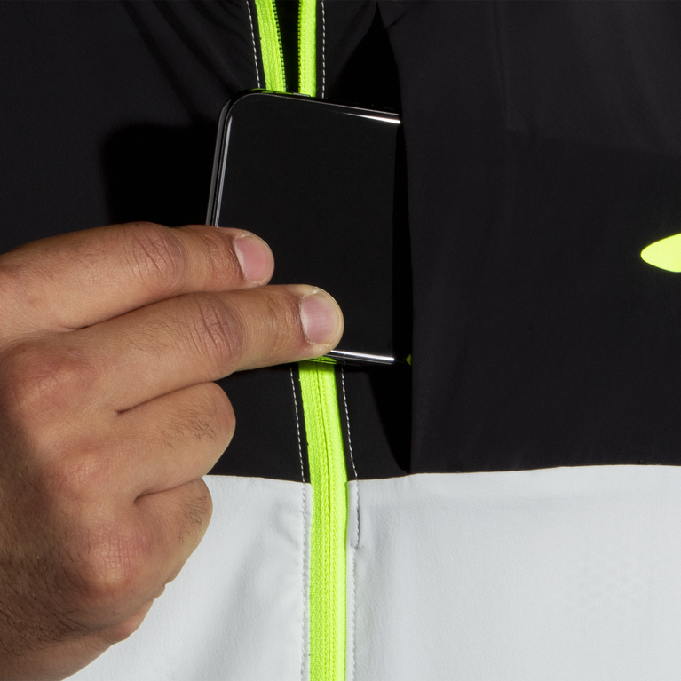 אפוד קרבוניט ברוקס קפוא אפור-שחור-חיי לילה