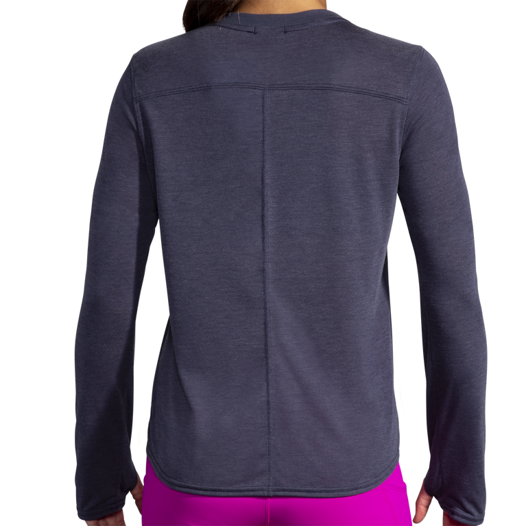 Brooks מרחק גרפי שרוולים ארוכים אברש צי-כל יום