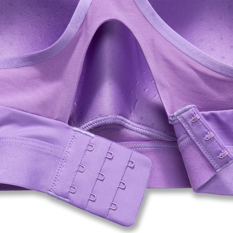 Brooks Darre Racerback Run Bra Heliotrope