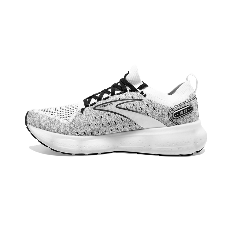 Brooks גליצרין Stealthfit 20 לבן-שחור