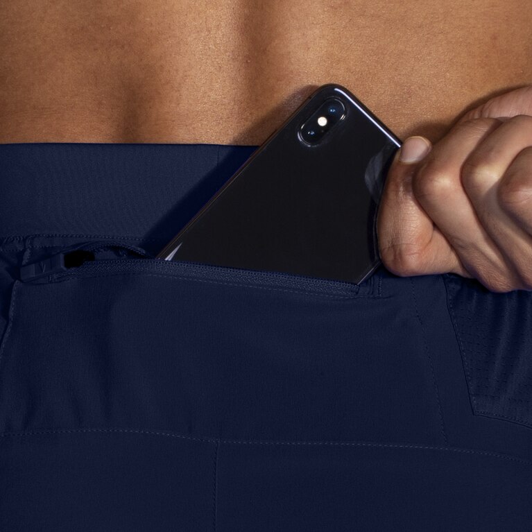 Brooks Sherpa 5 אינץ' קצר נייבי