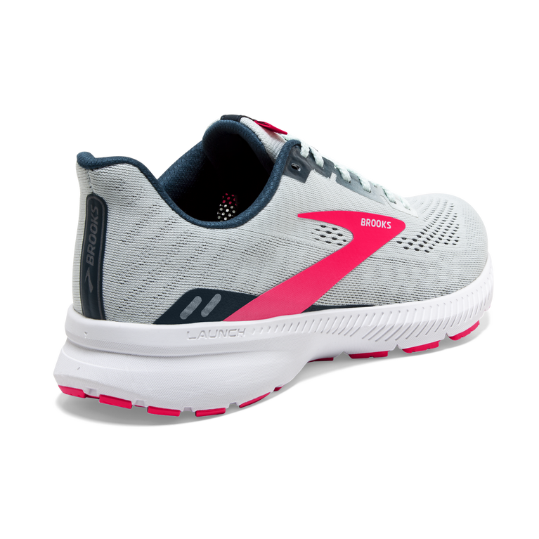 Brooks Launch 8 זרימת קרח-ורוד