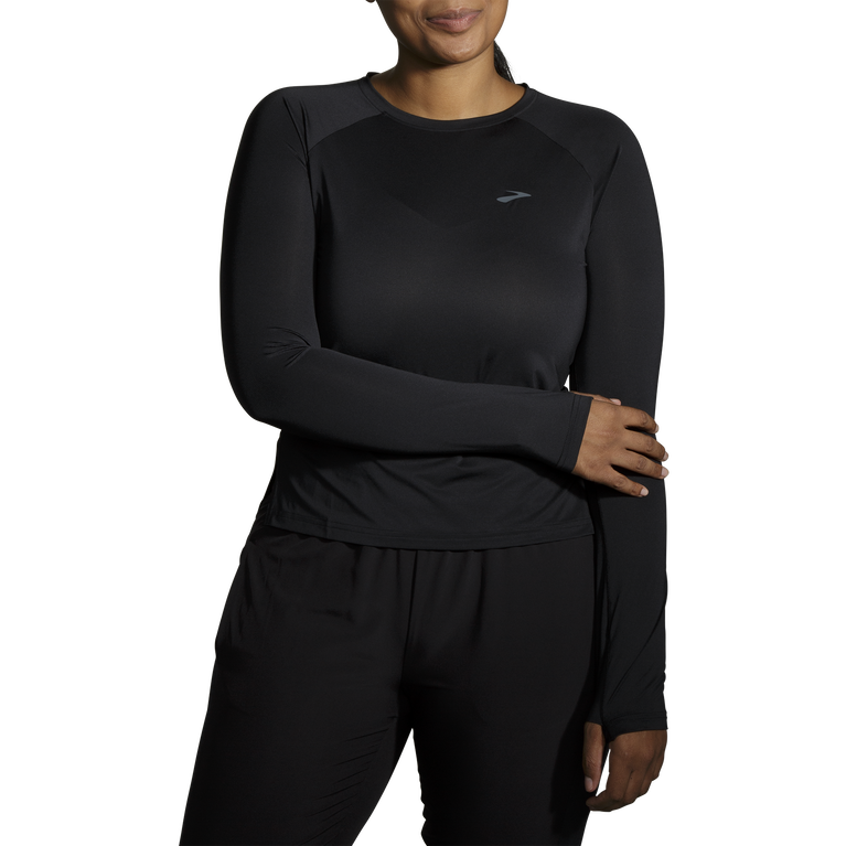 ברוקס ספרינט חופשי שרוול ארוך שחור