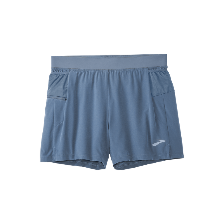 Brooks Sherpa 5 אינץ' 2 ב-1 בין ערביים קצרים-שחר