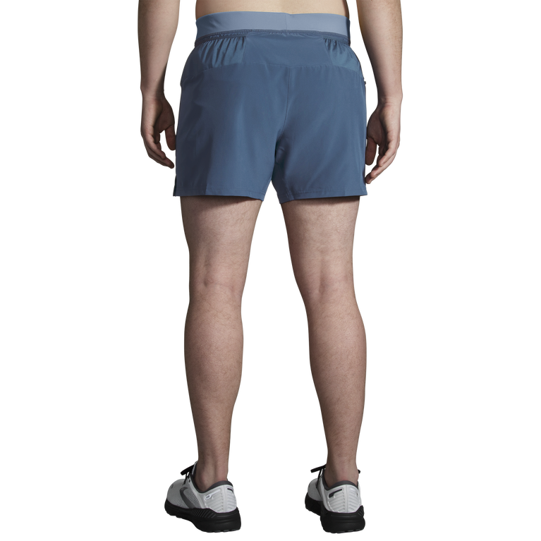 Brooks Sherpa 5 אינץ' 2 ב-1 בין ערביים קצרים-שחר