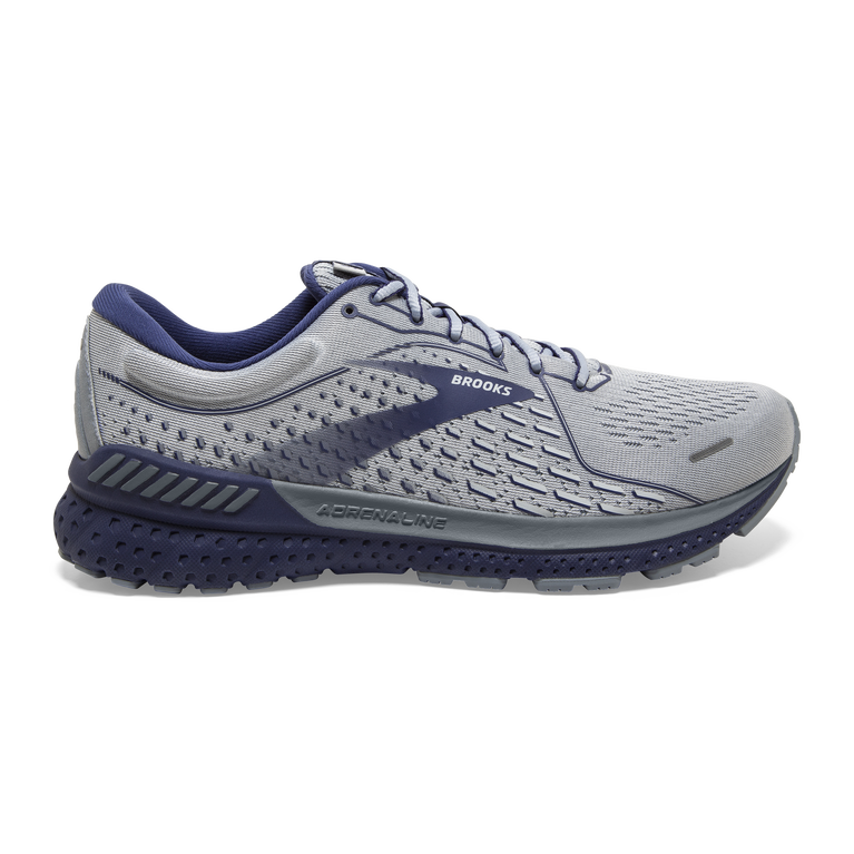 Brooks Adrenaline Gts 21 אפור-tradewinds-deep Cobalt