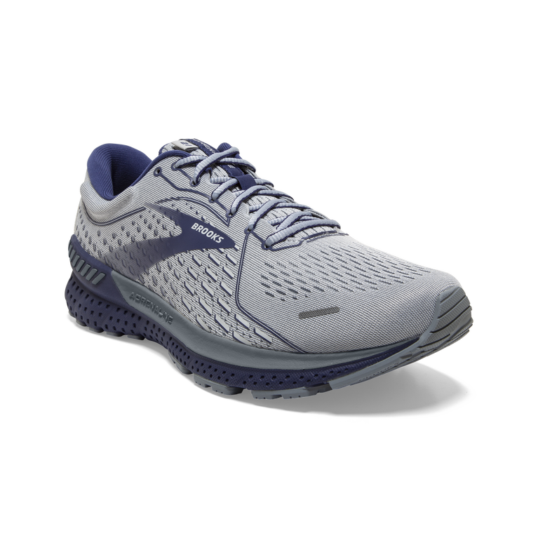 Brooks Adrenaline Gts 21 אפור-tradewinds-deep Cobalt