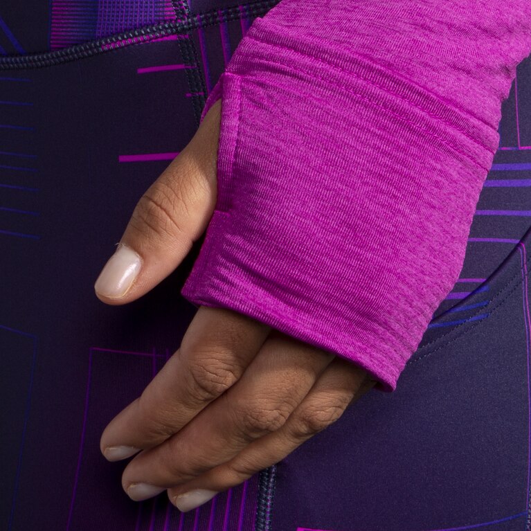 Brooks Notch תרמית שרוול ארוך אברש מגנטה