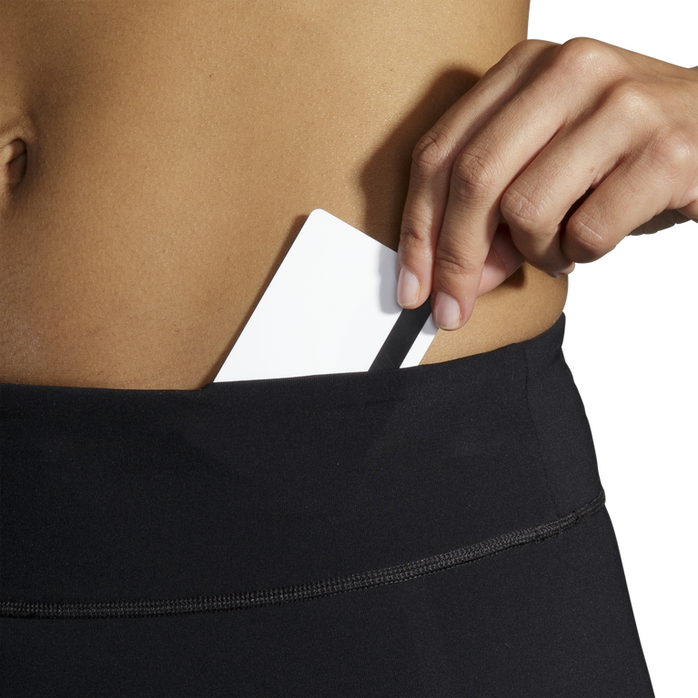 Brooks Speedwork קצר צמוד שחור