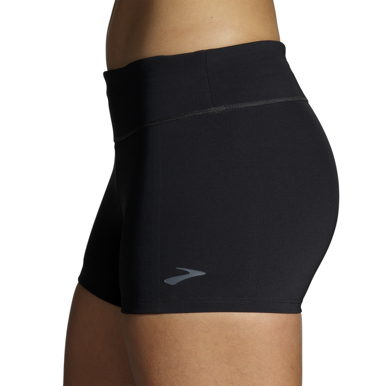 Brooks Speedwork קצר צמוד שחור