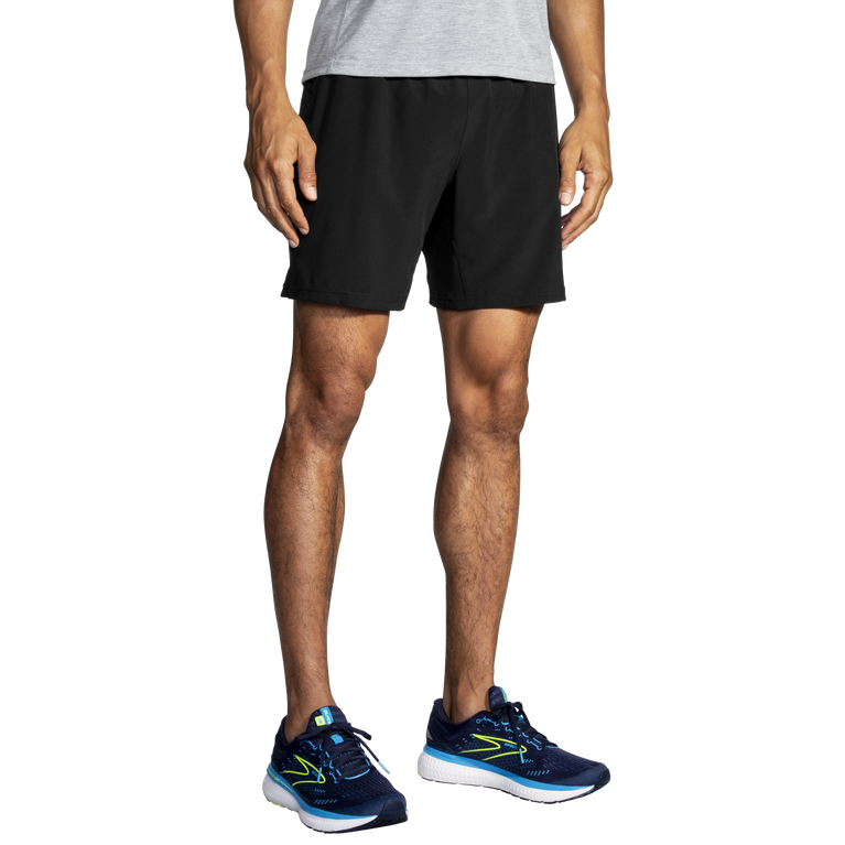 Brooks Sherpa 7 אינץ' קצר שחור