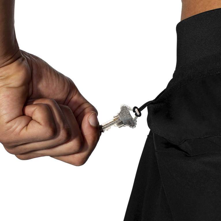 Brooks Sherpa 7 אינץ' קצר שחור