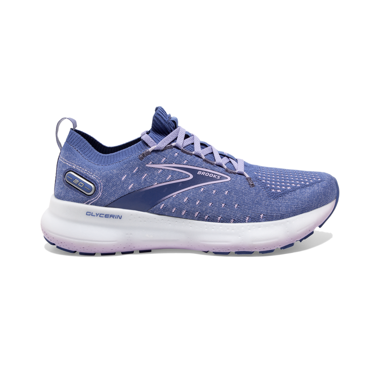 Brooks גליצרין Stealthfit 20 כחול-לבן
