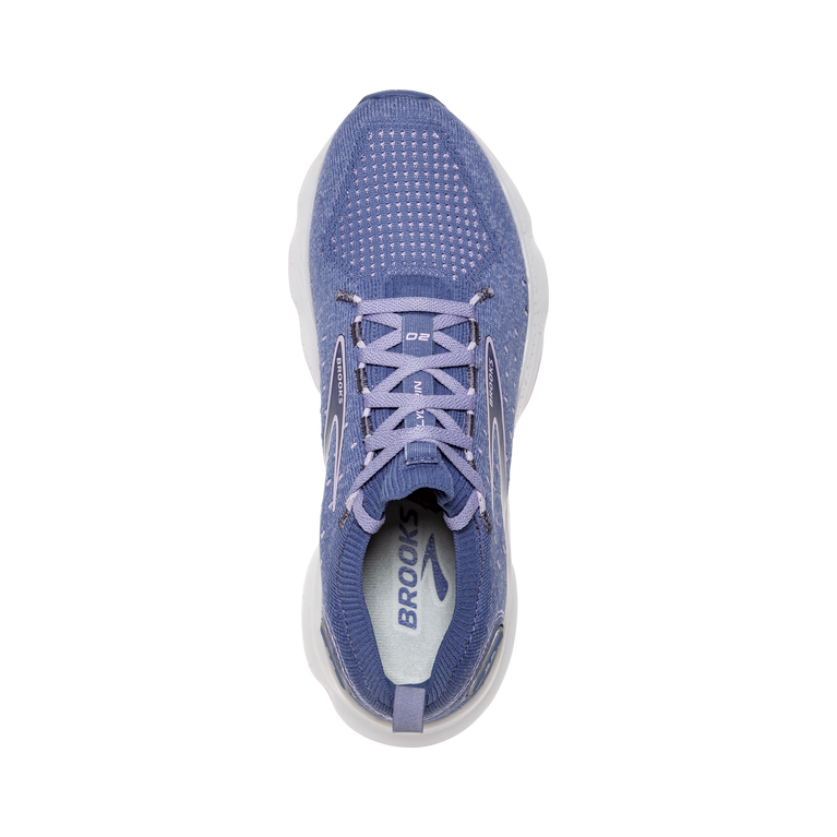 Brooks גליצרין Stealthfit 20 כחול-לבן