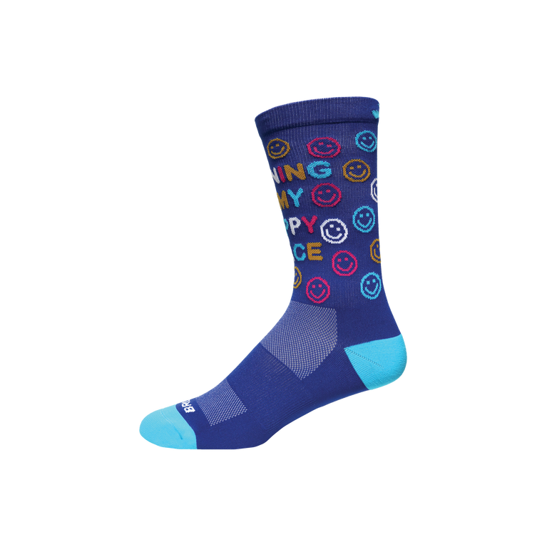 ברוקס טמפו סרוג ב-crew Blue Ash-happy Place