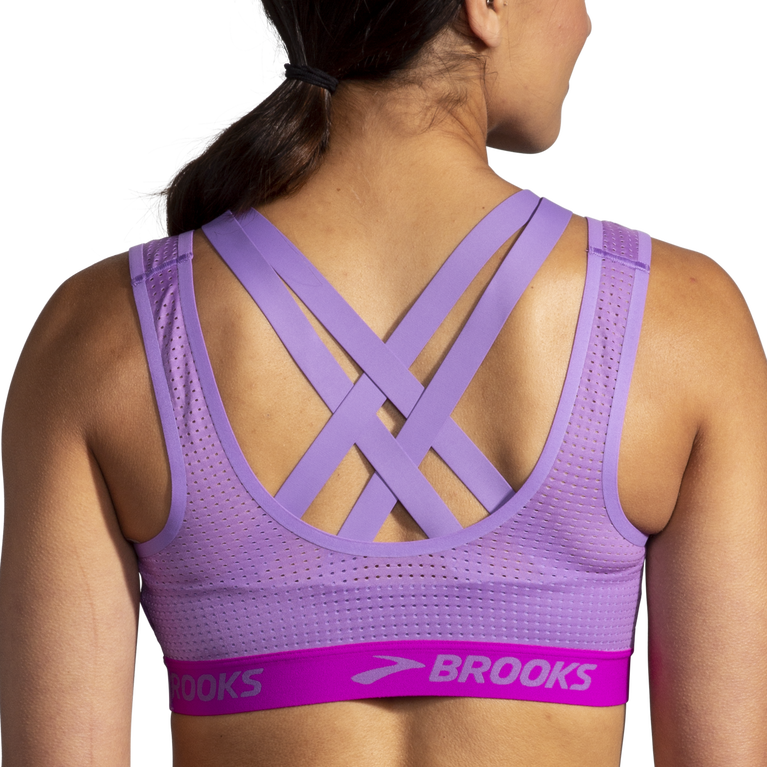 Brooks Drive Mesh Run חזיית Heliotrope-magenta