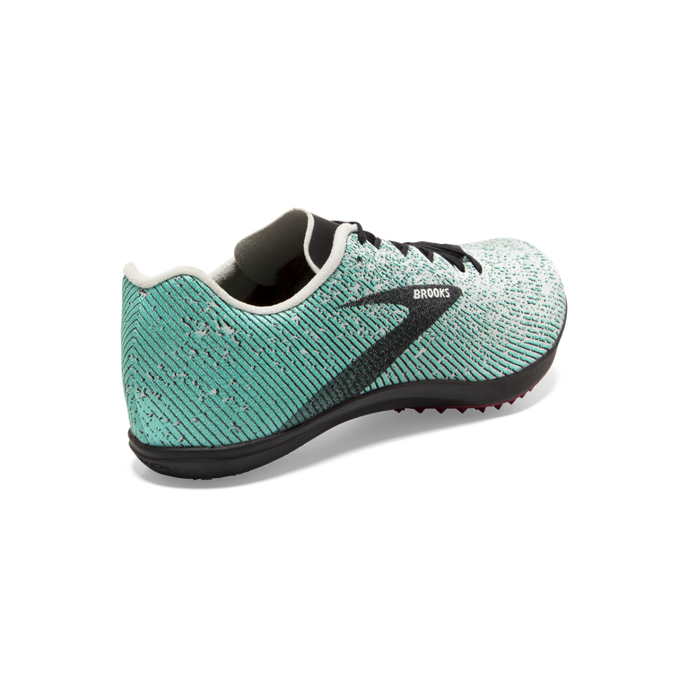 Brooks Mach 19 חסר קוצים אפור-שחור-אטלנטיס