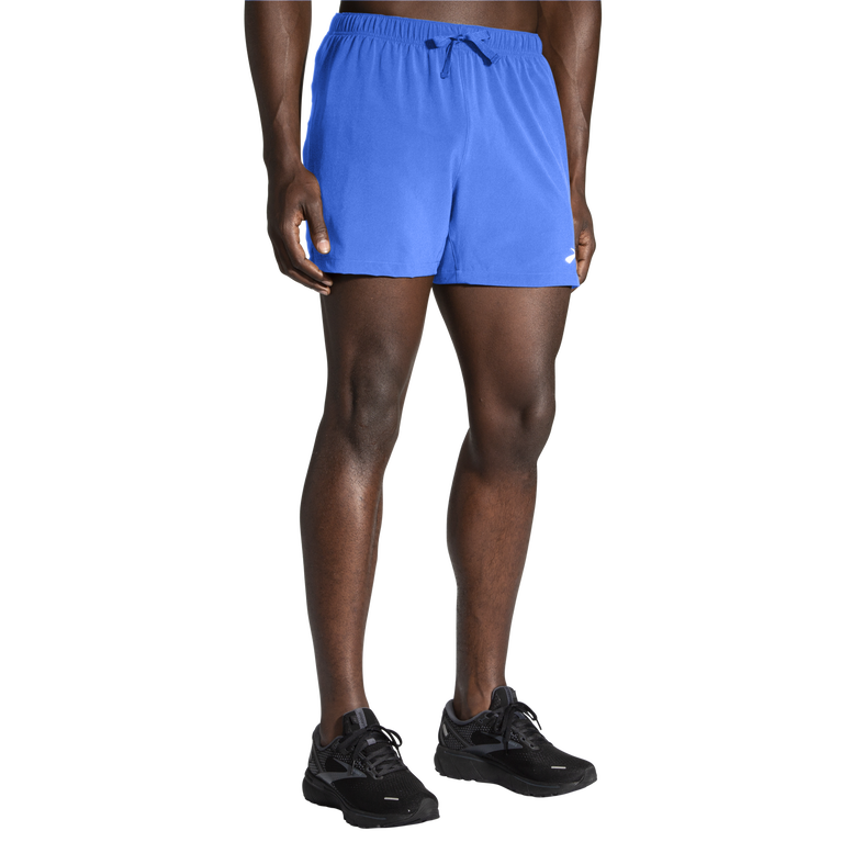 Brooks Moment 5 אינץ' קצר כחול חי