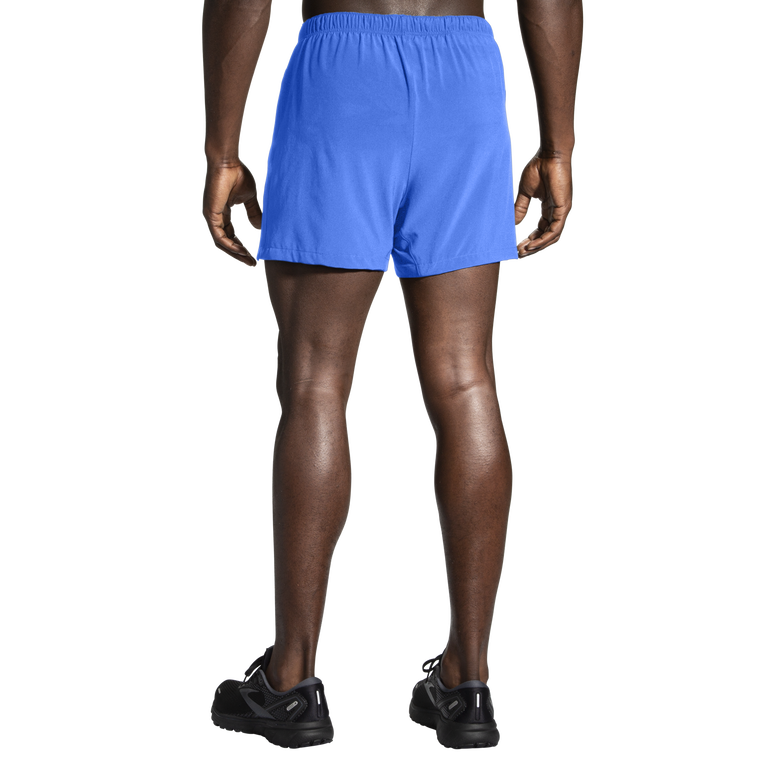 Brooks Moment 5 אינץ' קצר כחול חי