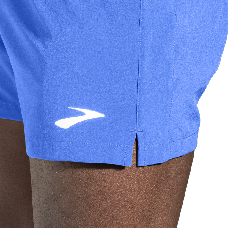 Brooks Moment 5 אינץ' קצר כחול חי