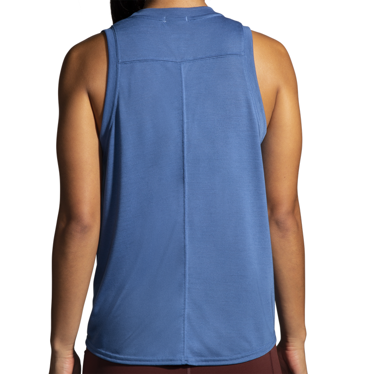 Brooks מרחק גרפיקה טנק כחול אפר-בוא נלך