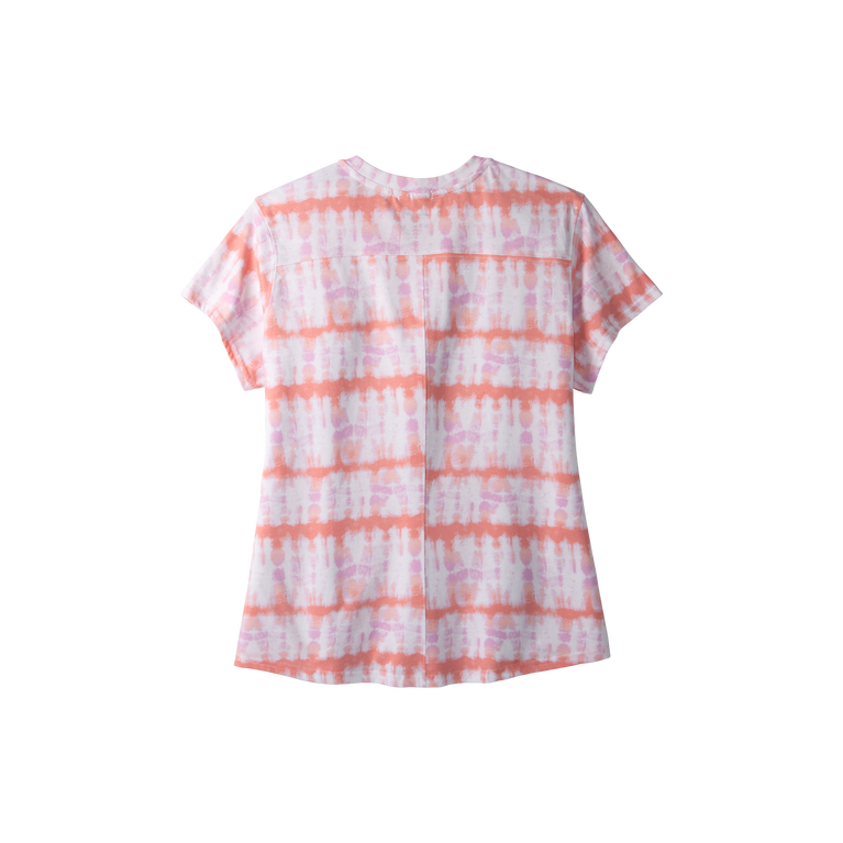 Brooks מרחק גרפי שרוול קצר עניבה צהובה צבע